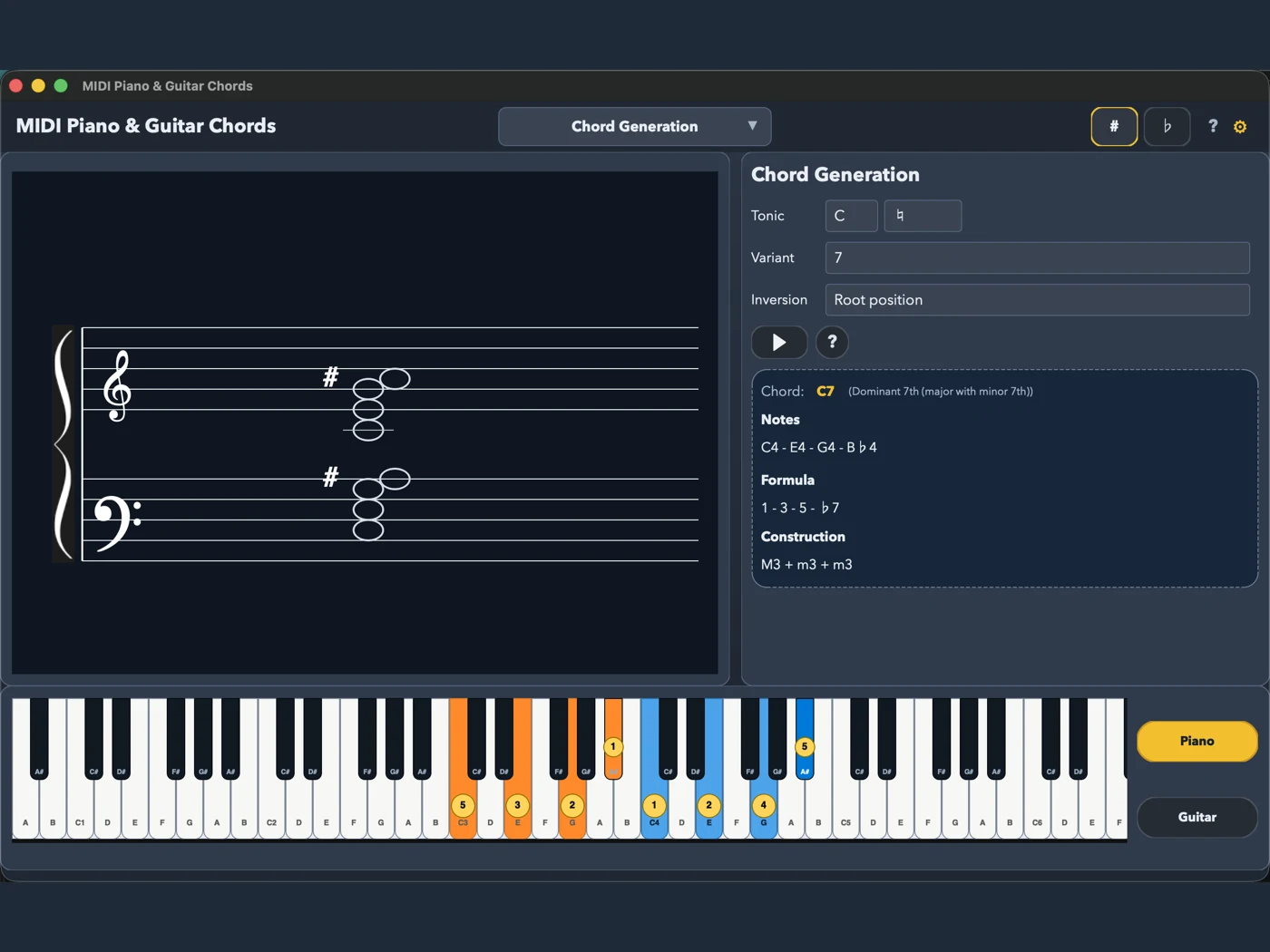 Chord generation